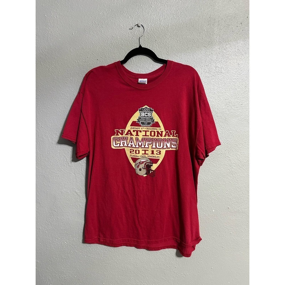 FSU Florida State University 2013 National Championship T-Shirt Sz XL
